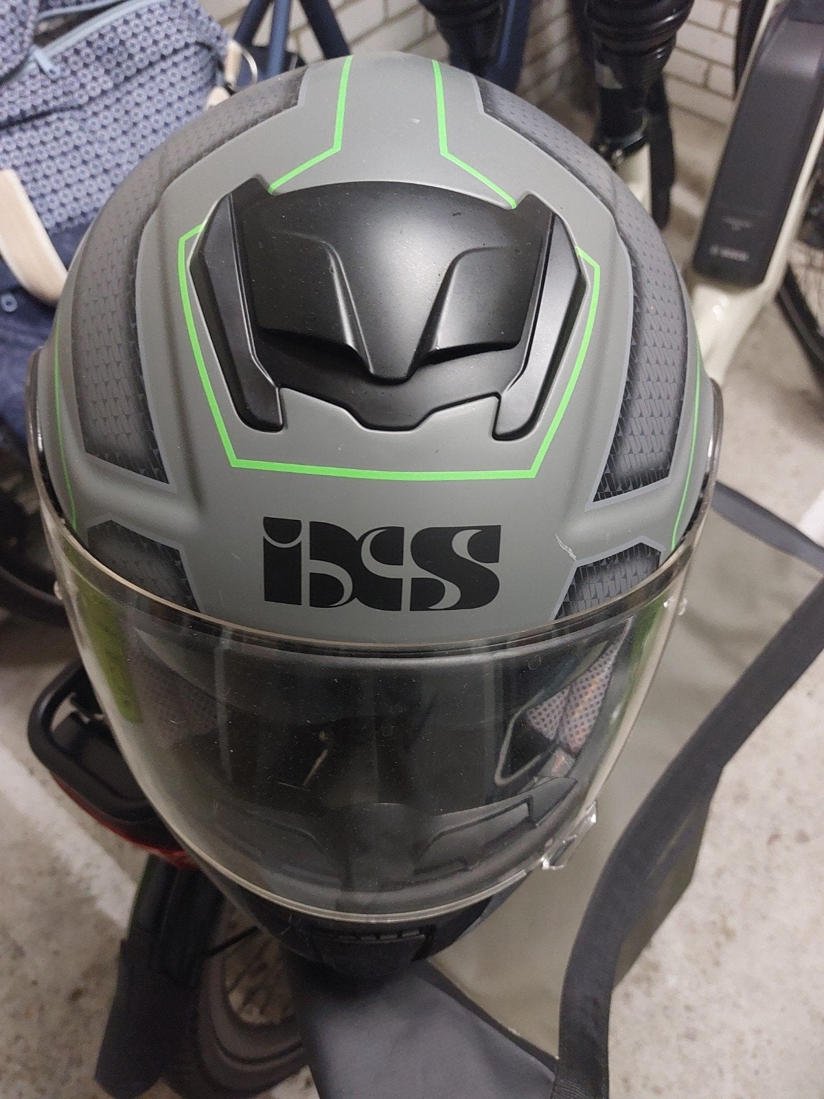 iXS HX215 Lazy Integraalhelm met zonnebril, XL, Motoren, Kleding | Motorhelmen, Overige merken, XL, Ophalen of Verzenden, Integraalhelm