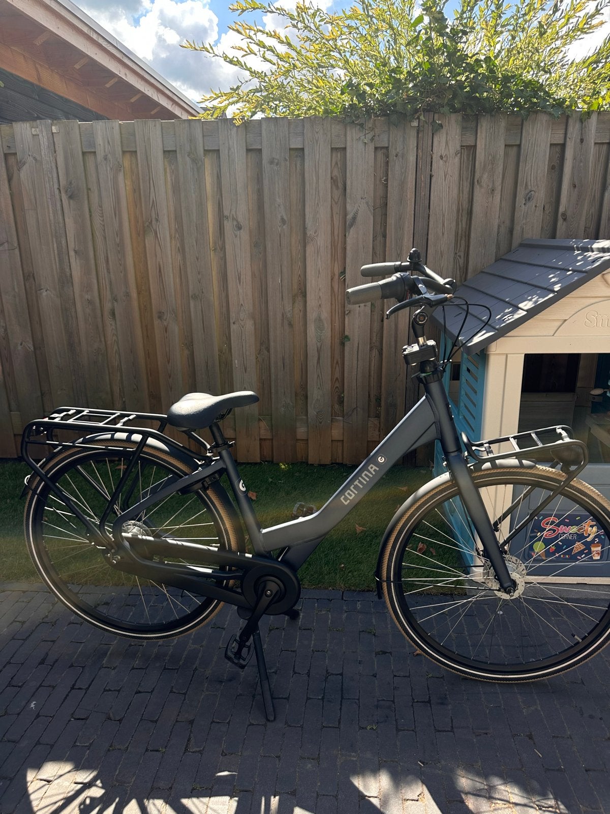 Cortina common family fiets 46inch, Fietsen en Brommers, Fietsen | Dames | Damesfietsen, Terugtraprem, 53 tot 56 cm, Versnellingen