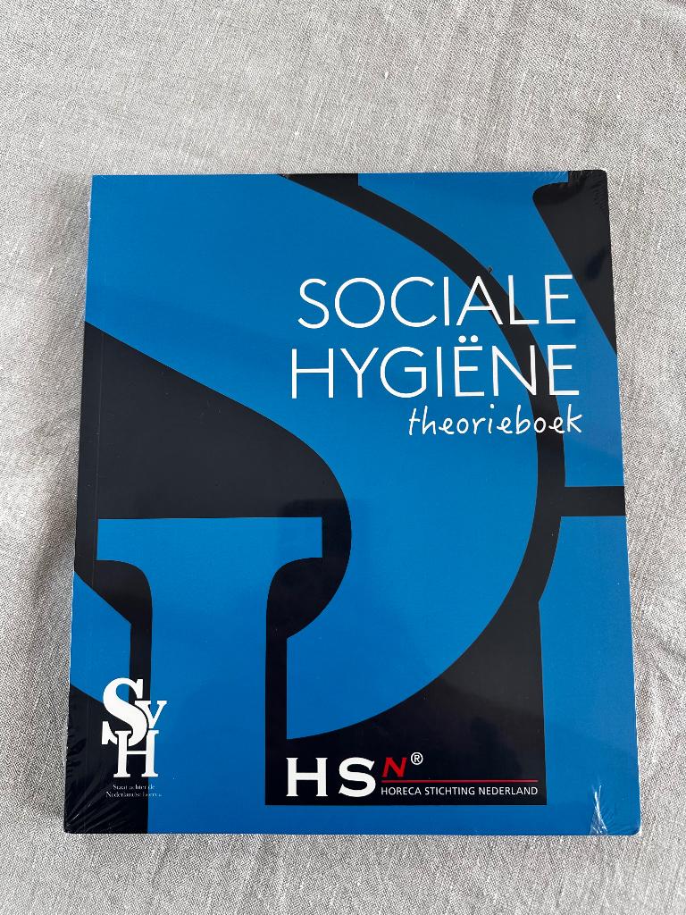 Nieuw. Theorieboek sociale hygiëne 2026. SVH, Boeken, HSN, Nieuw, Alpha, HBO