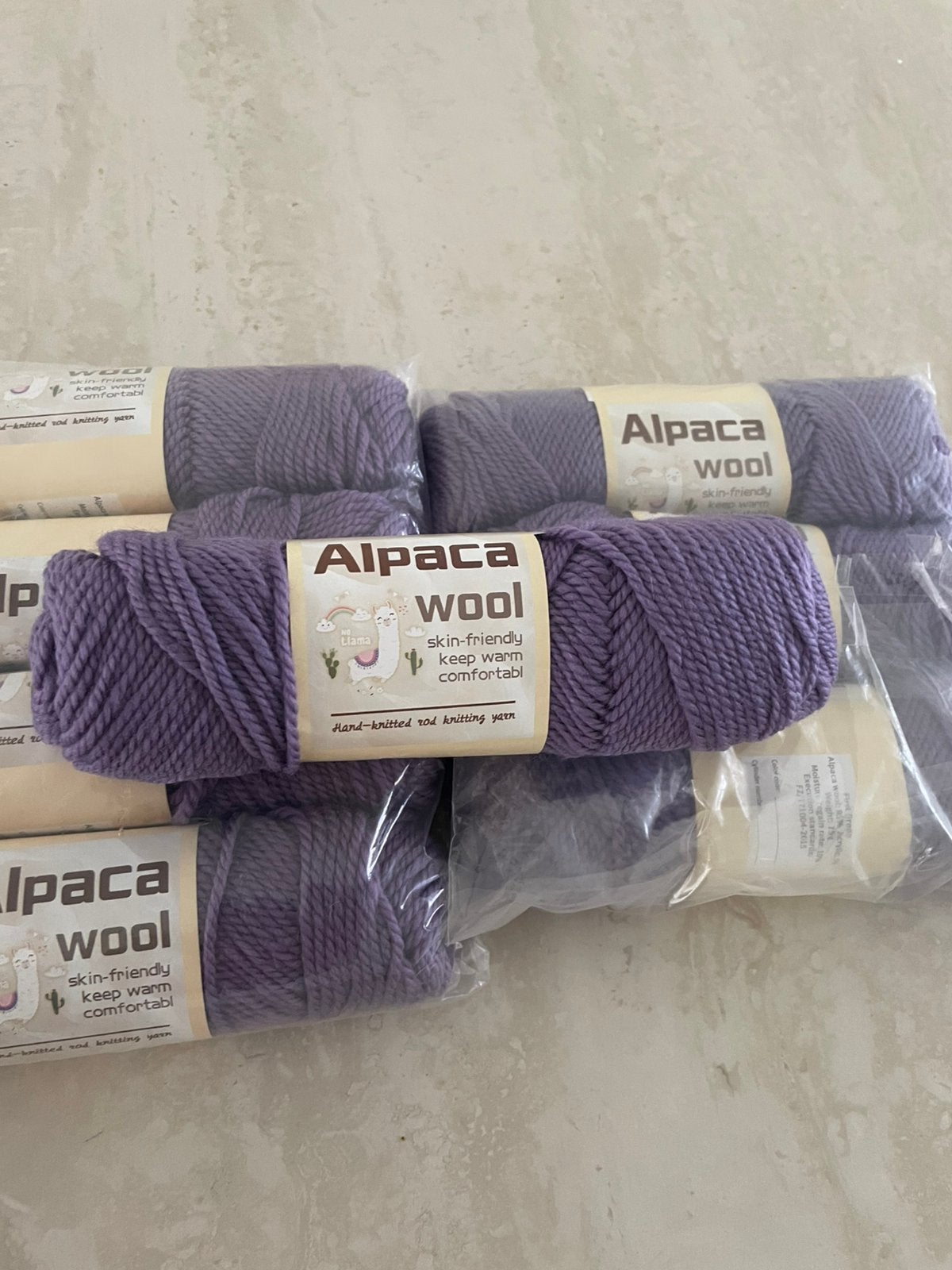 Alpaca Wool, Ophalen of Verzenden, Zo goed als nieuw, Breien of Haken, Wol of Garen
