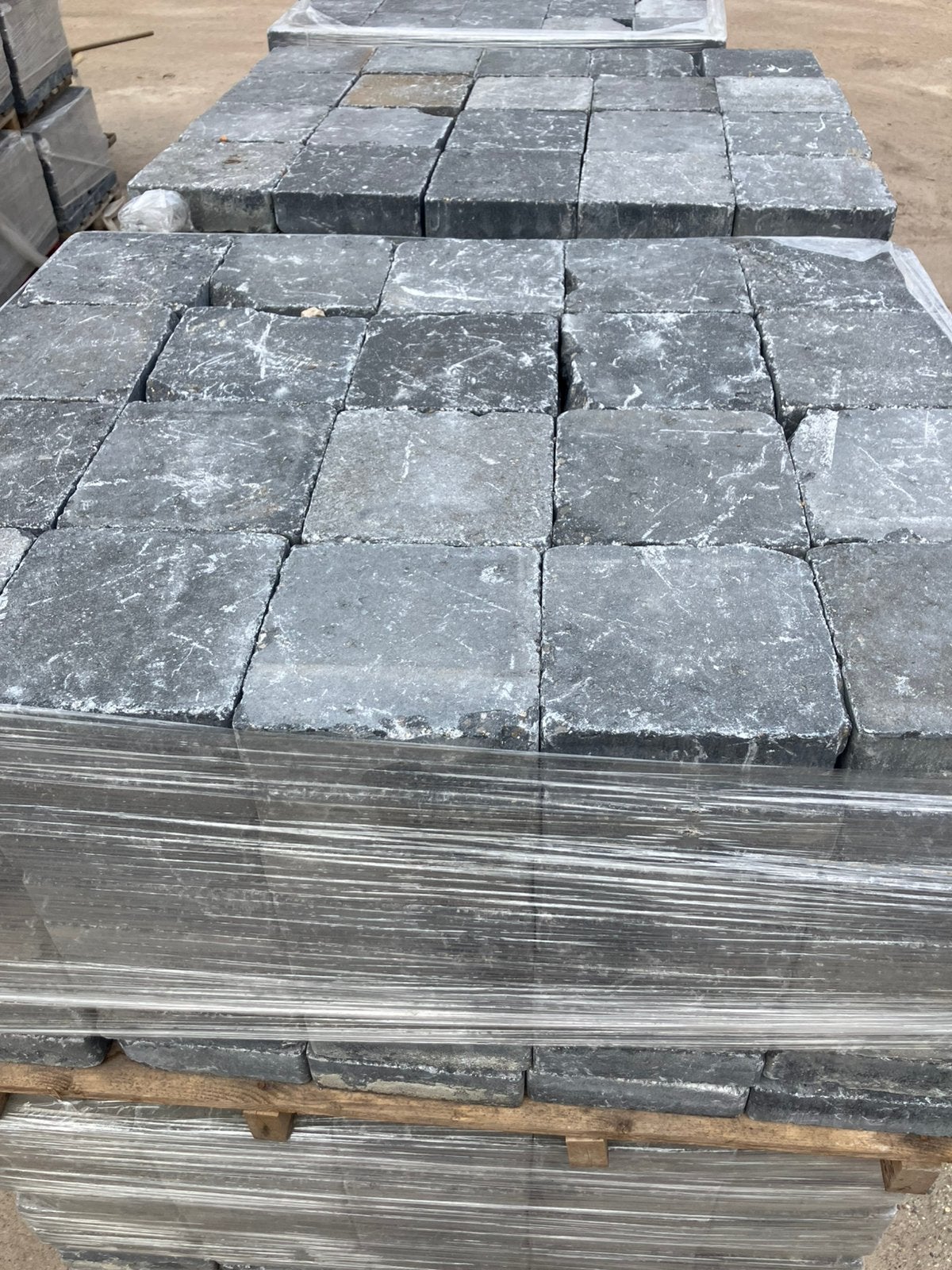 trommelstenen 20x20x6 antraciet, Ophalen of Verzenden, Zo goed als nieuw, Beton, Overige typen