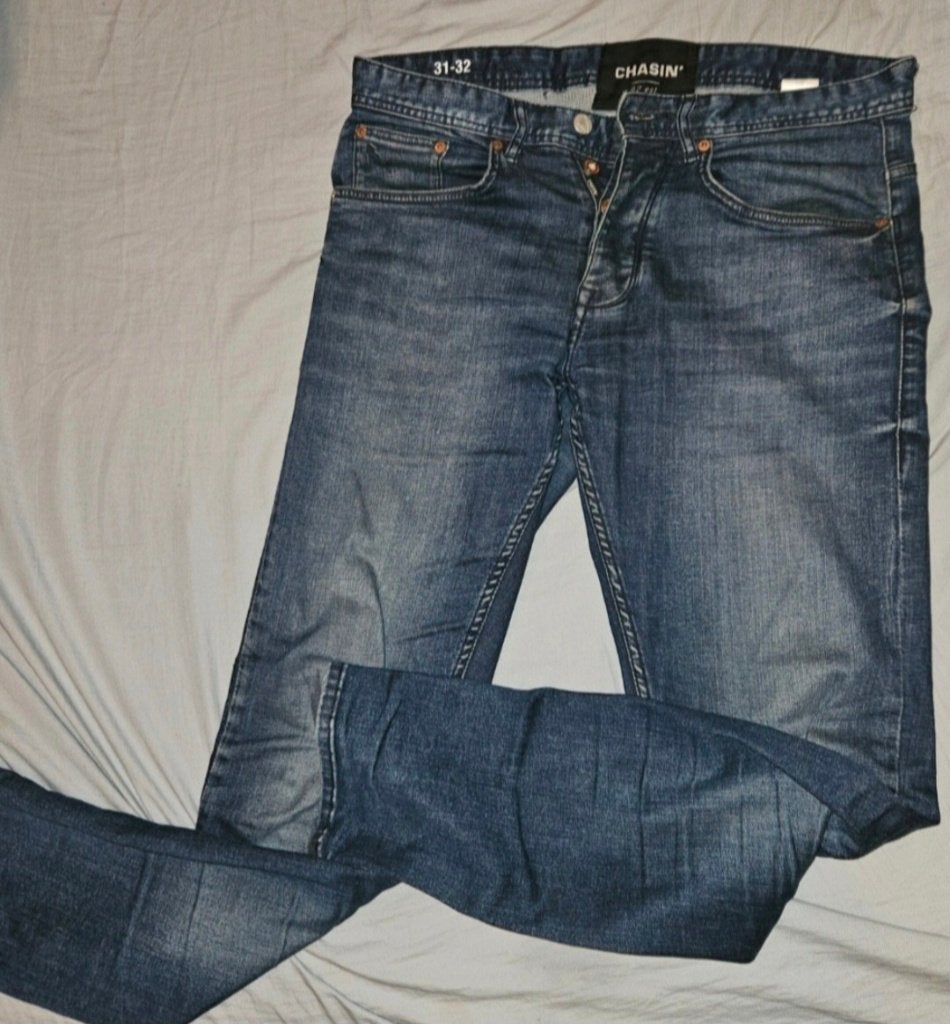 Chasin broek maat 32, Chasin, Blauw, W32 (confectie 46) of kleiner, Ophalen of Verzenden