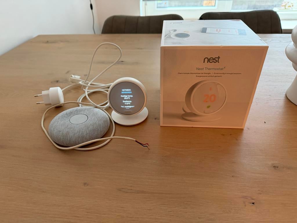 Google Nest Thermostaat E, Ophalen of Verzenden, Slimme thermostaat, Gebruikt