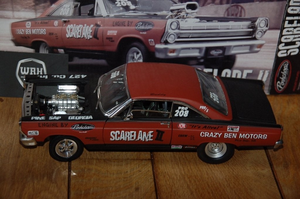 1:18 FORD FAIRLANE PORKCHOPS SCARELANE 2 GMP WRH, Hobby en Vrije tijd, Verzenden, Zo goed als nieuw, Auto, Overige merken