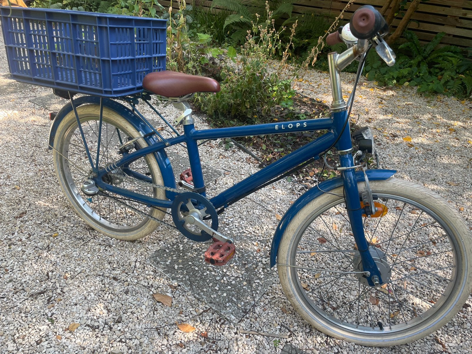 Decathlon Elops 20 inch fiets, Ophalen, Gebruikt, Terugtraprem, 20 inch of meer