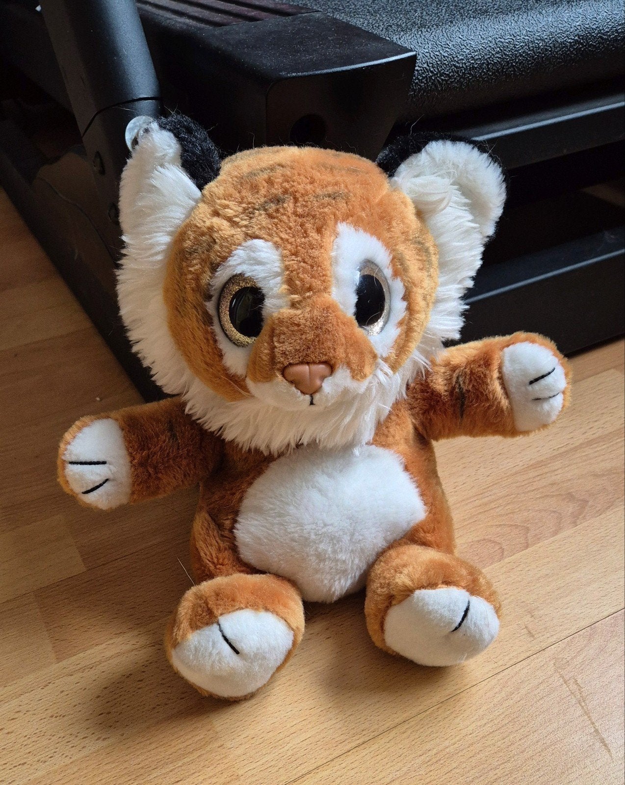 Schattige tijger knuffel - Onbeschadigd, Oranje, Overige merken, Overige karakters, Ophalen of Verzenden