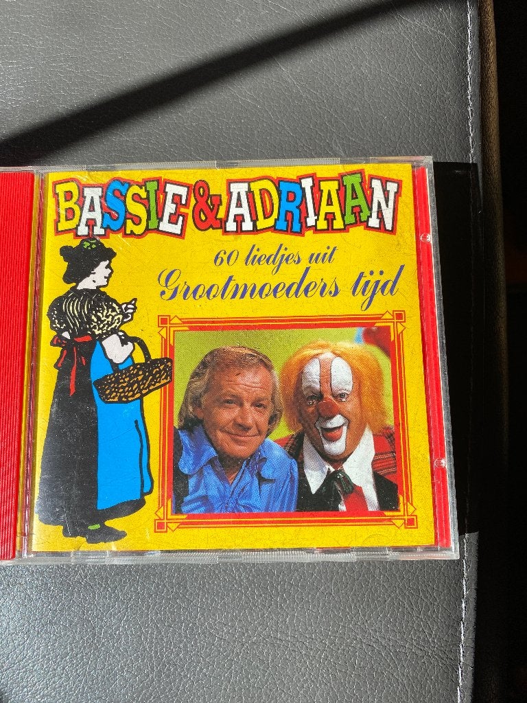 Bassie & Adriaan - 60 liedjes uit Grootmoeders tijd CD, Cd's en Dvd's, Cd's | Kinderen en Jeugd, 6 tot 9 jaar, Ophalen of Verzenden