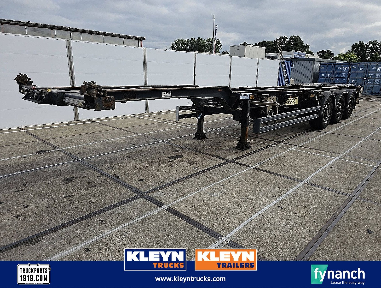 WEBTRAILER COS 40 multi bpw disc lifta, Overige kleuren, Bedrijf, Aanhangers en Opleggers, Te koop