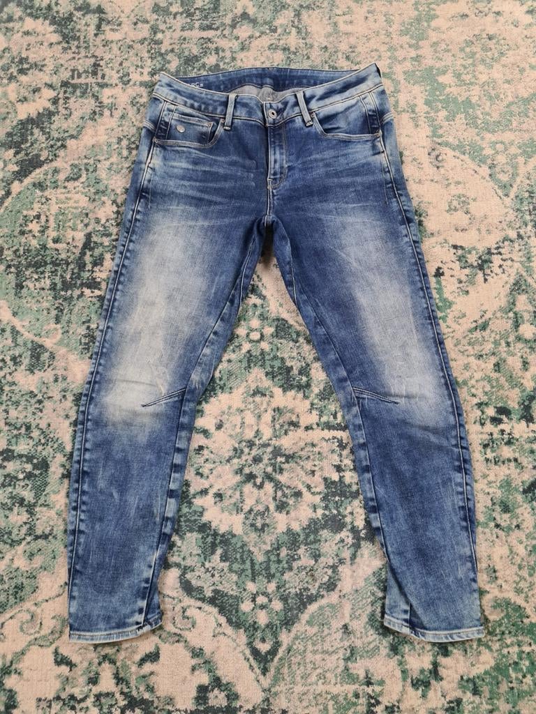 G-star raw arc 3D mid skinny W30 L30 Dames Tulsi3030, Blauw, Ophalen of Verzenden, W30 - W32 (confectie 38/40), G-STAR RAW