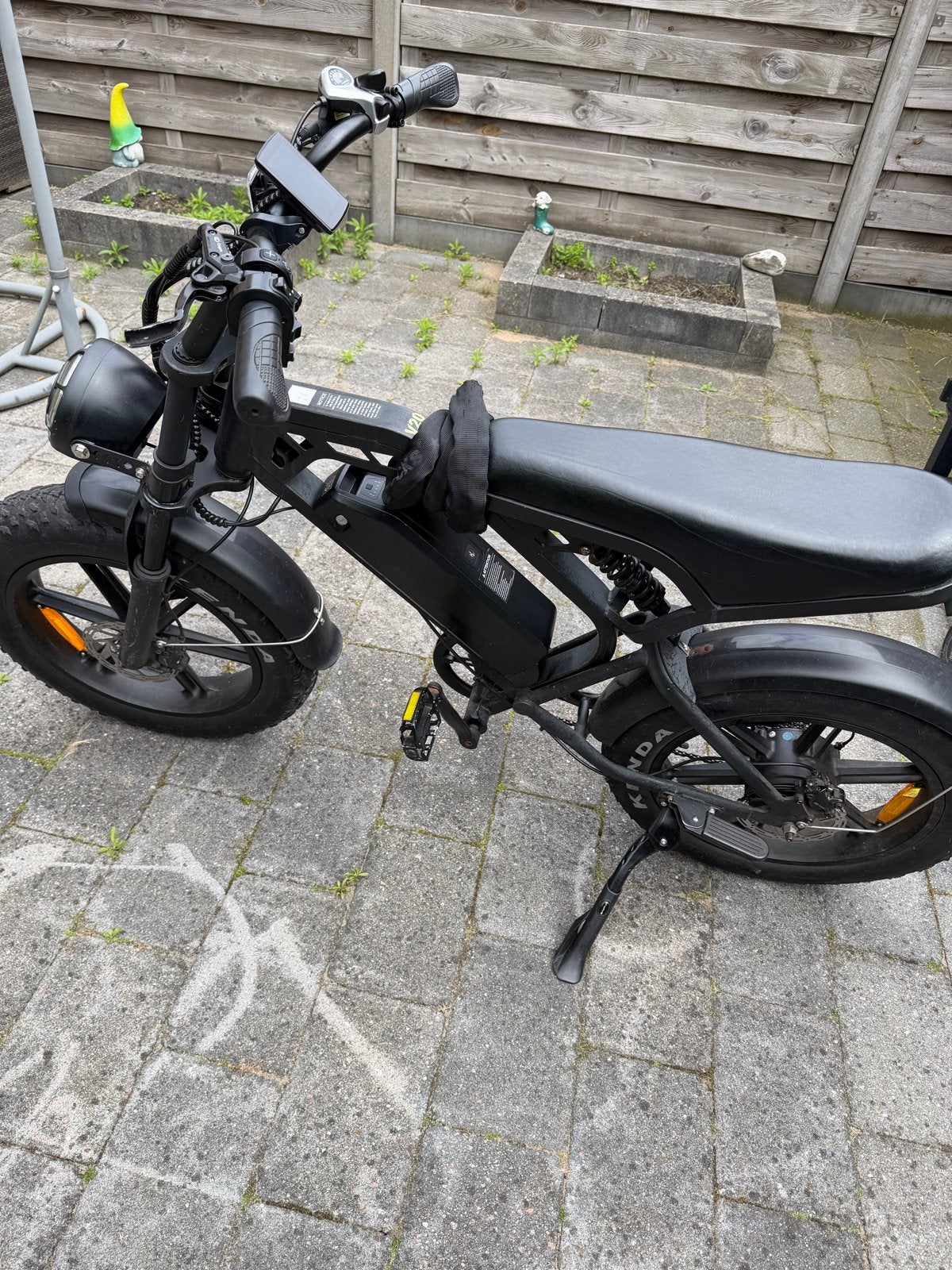 Fatbike V20 opvoerbaar schermpje tot 45 km/u, Fietsen en Brommers, Elektrische fietsen, Ophalen, Gebruikt, 50 km per accu of meer