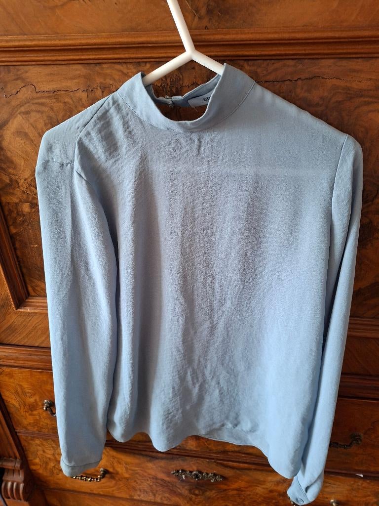 ENVII blauwgrijze blouse XS, Kleding | Dames, Blauw, Ophalen of Verzenden, Zo goed als nieuw, ENVII