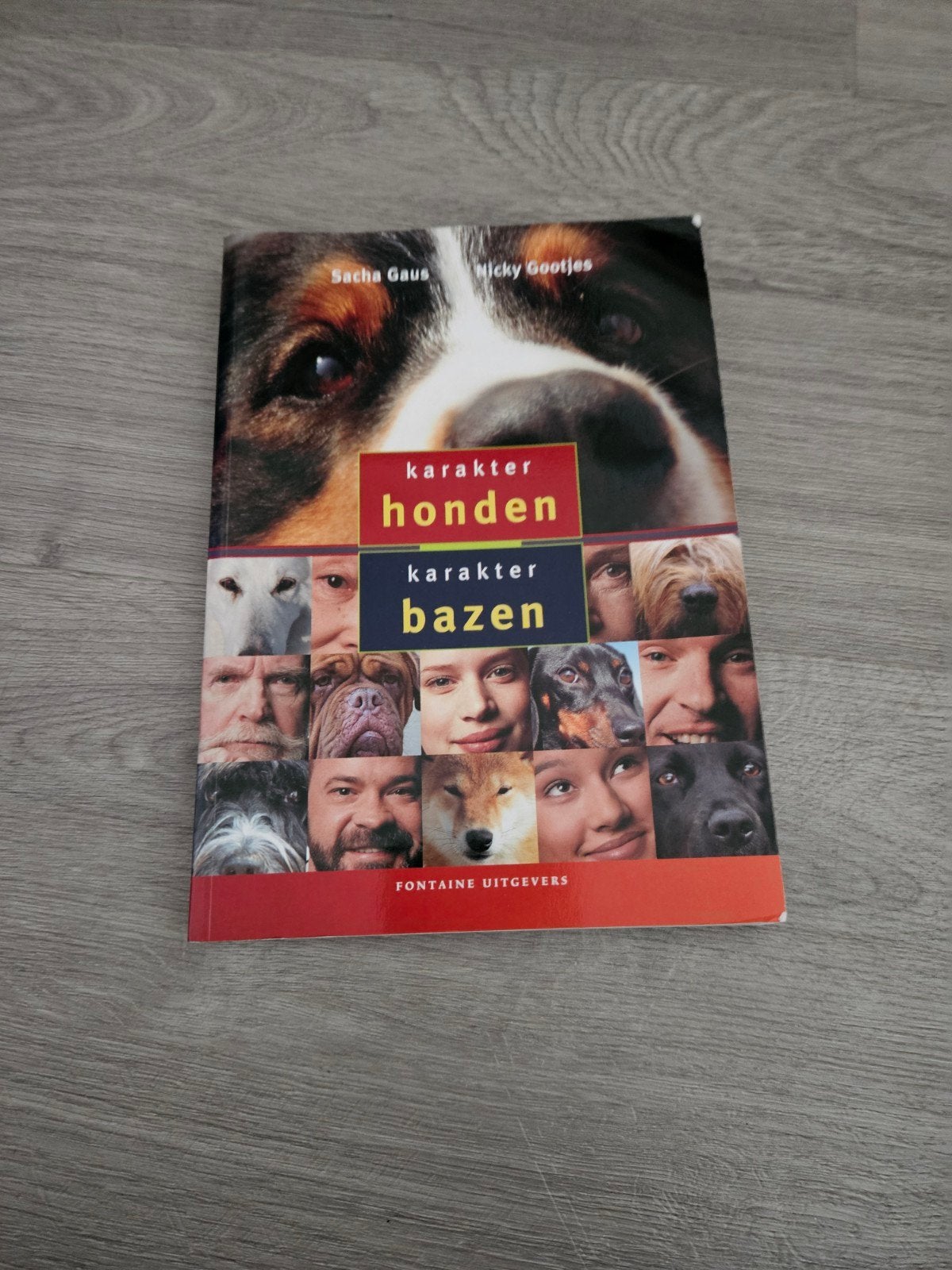 Karakter Honden Karakter Bazen - Boek over honden, Ophalen of Verzenden, Nieuw, Honden, Sacha Gaus, Nicky Gootjes