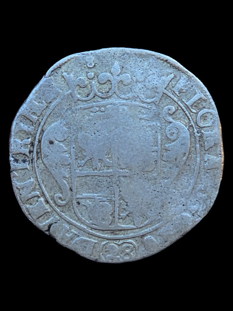 28 stuiver / Florijn Deventer + Klop!, Postzegels en Munten, Munten | Nederland, Vóór koninkrijk, Zilver, Losse munt, Overige waardes