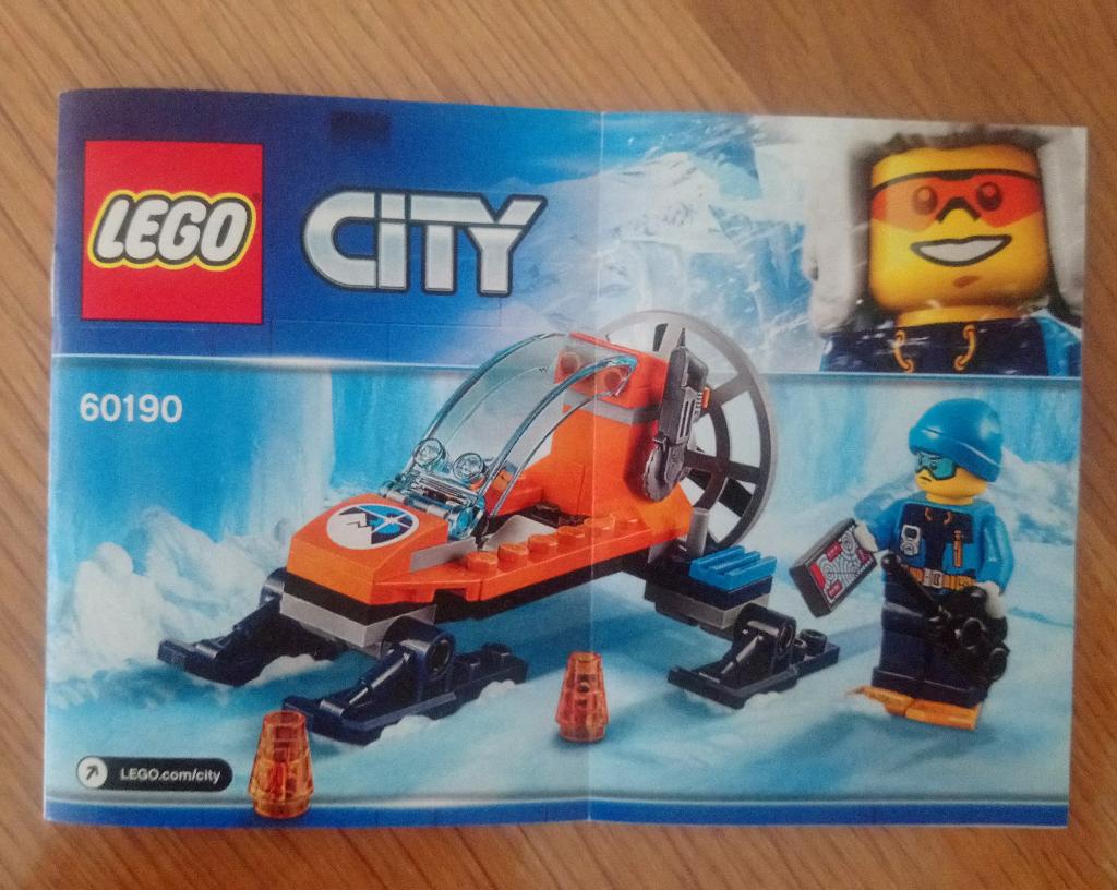 Lego city arctic poolijsglider - 60190, City, Lego, Compleet, Ophalen of Verzenden