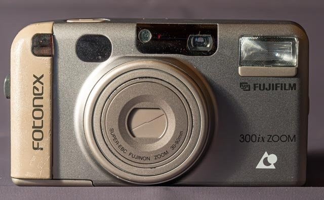 Fuji Fotonex 300 ix zoom camera, Ophalen of Verzenden, Gebruikt, Compact, Fuji