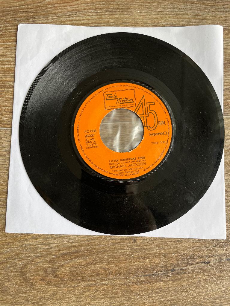 Jukebox Single Michael Jackson - Little Christmas three, Gebruikt, 7 inch, Single, Ophalen of Verzenden
