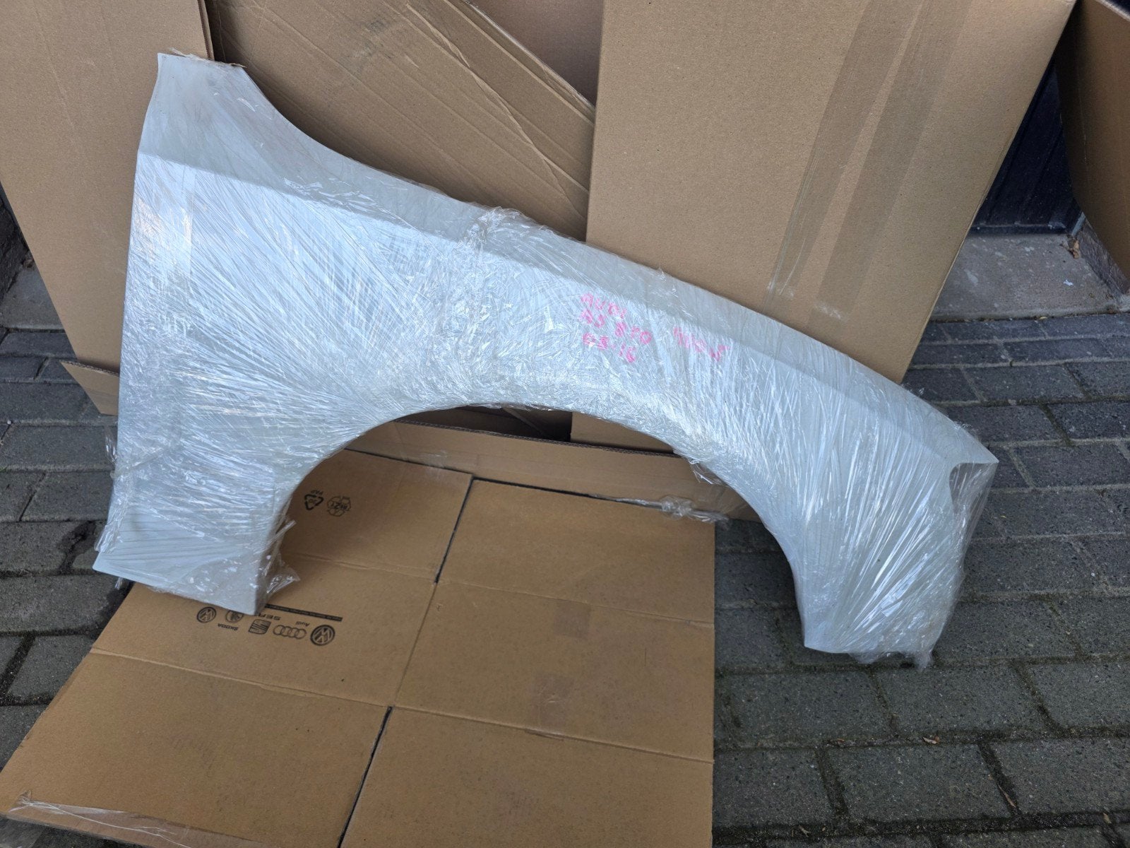 Spatbord rechts voor Audi A5 Coupé 8T (gebruikt), Ophalen, Gebruikt, Audi, Spatbord