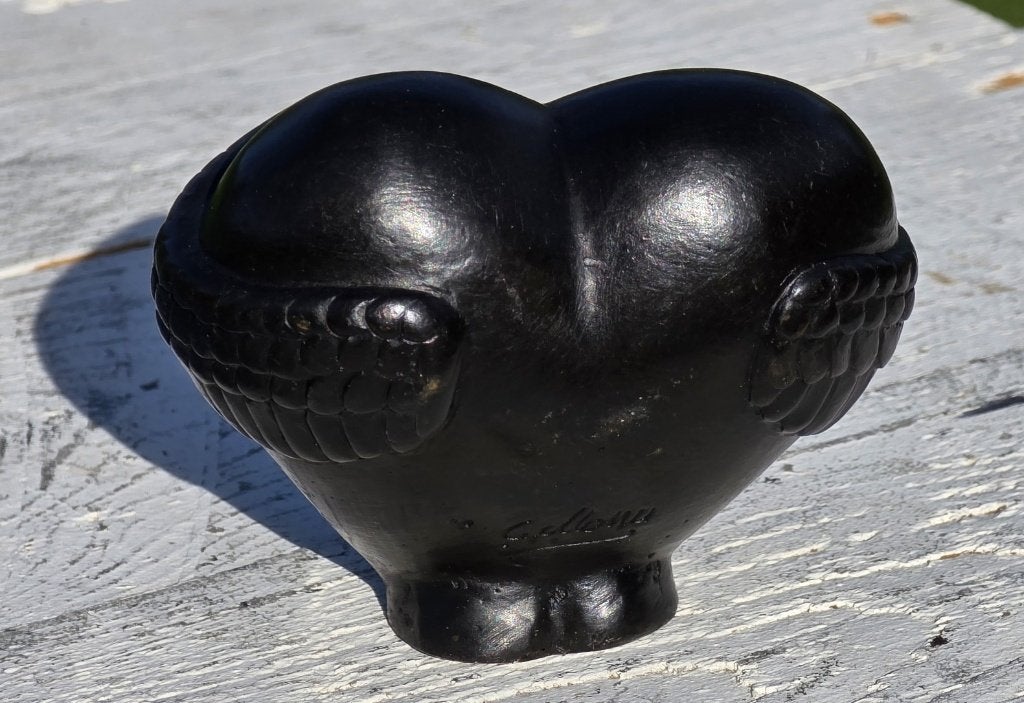 bronzen mini urn / HART MET VLEUGELS / BRONS / asurn, Nieuw, Info@huisentuindecoratiemarie.nl, Huis en tuin decoratie marie, Peize