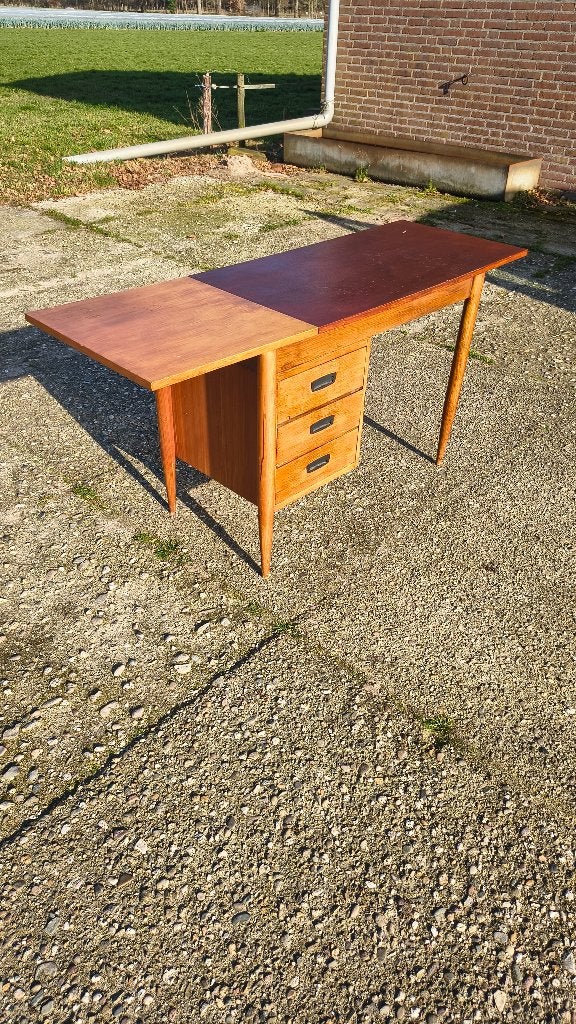 Vintage Deens 'Drop-Leaf' Bureau van Arne Vodder, Ophalen, Overige typen, Gebruikt, Hout