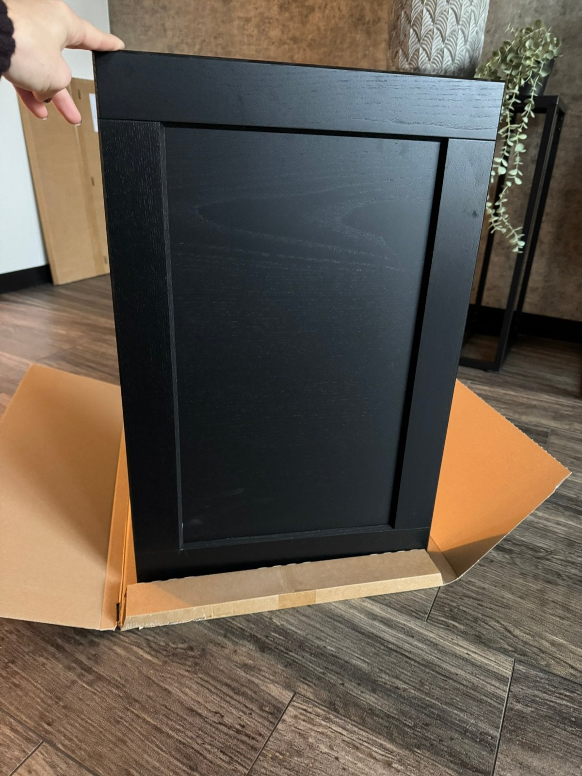 IKEA Lerhyttan keukenfront 40x60 zwart - nieuw 2 x, Minder dan 50 cm, Zwart, Nieuw, Ophalen of Verzenden