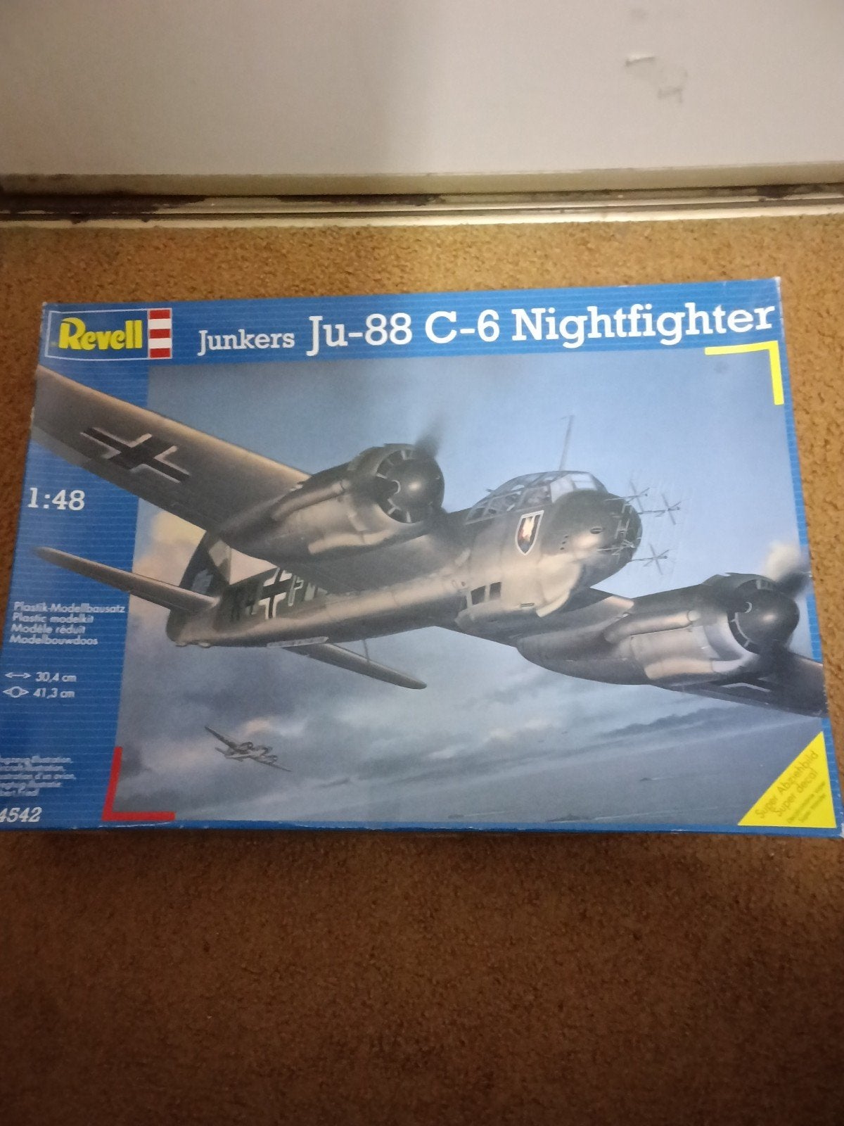 Revell Junkers Ju-88 C-6 Nightfighter Modelbouwdoos, Revell, Nieuw, Ophalen of Verzenden, Groter dan 1:72