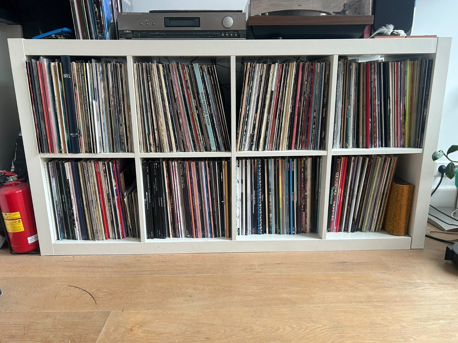 IKEA Kallax-rek wit 149x39x79 cm, Huis en Inrichting, Ophalen, Gebruikt, 50 tot 100 cm, Minder dan 100 cm