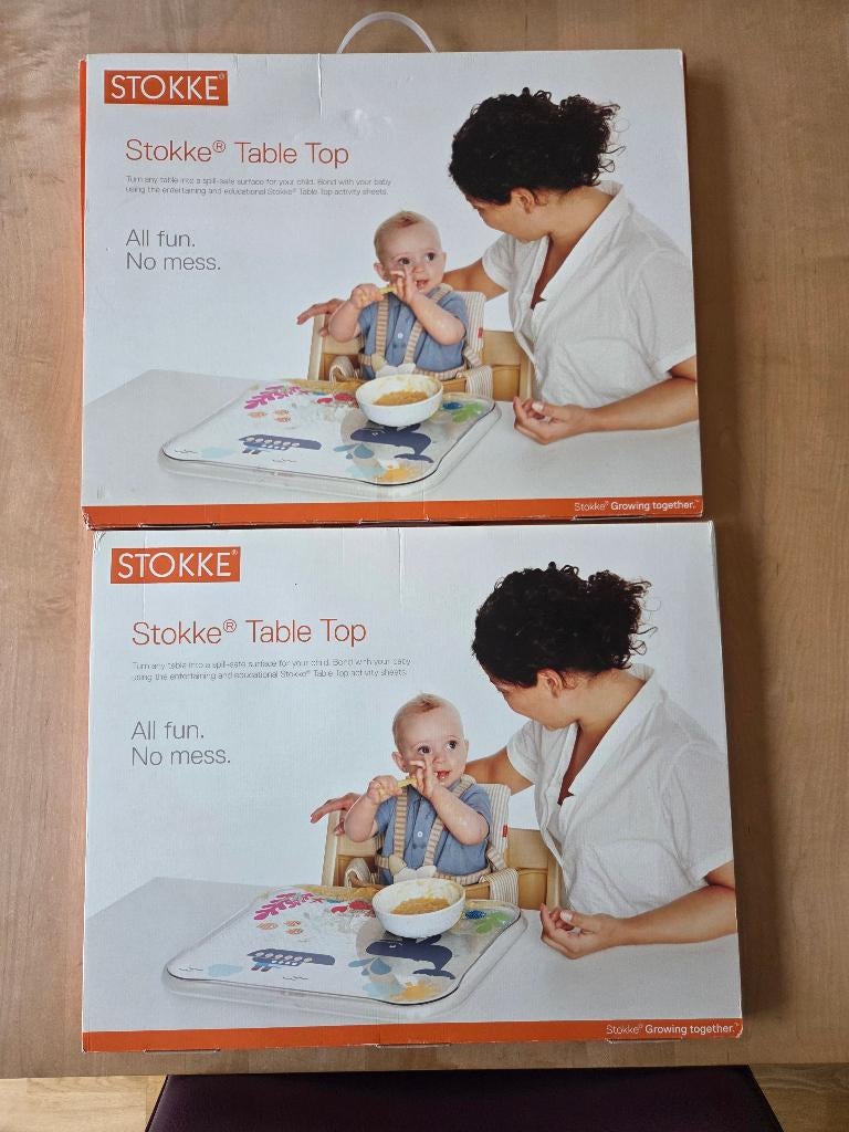 Stokke table top, Ophalen of Verzenden, Gebruikt, Meegroeistoel