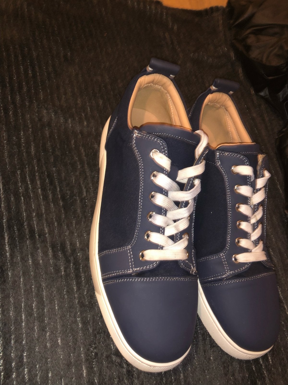 Christian Louboutin Sneakers - Maat 45 Zo goed als nieuw, Ophalen of Verzenden, Zo goed als nieuw, Blauw, Sneakers of Gympen