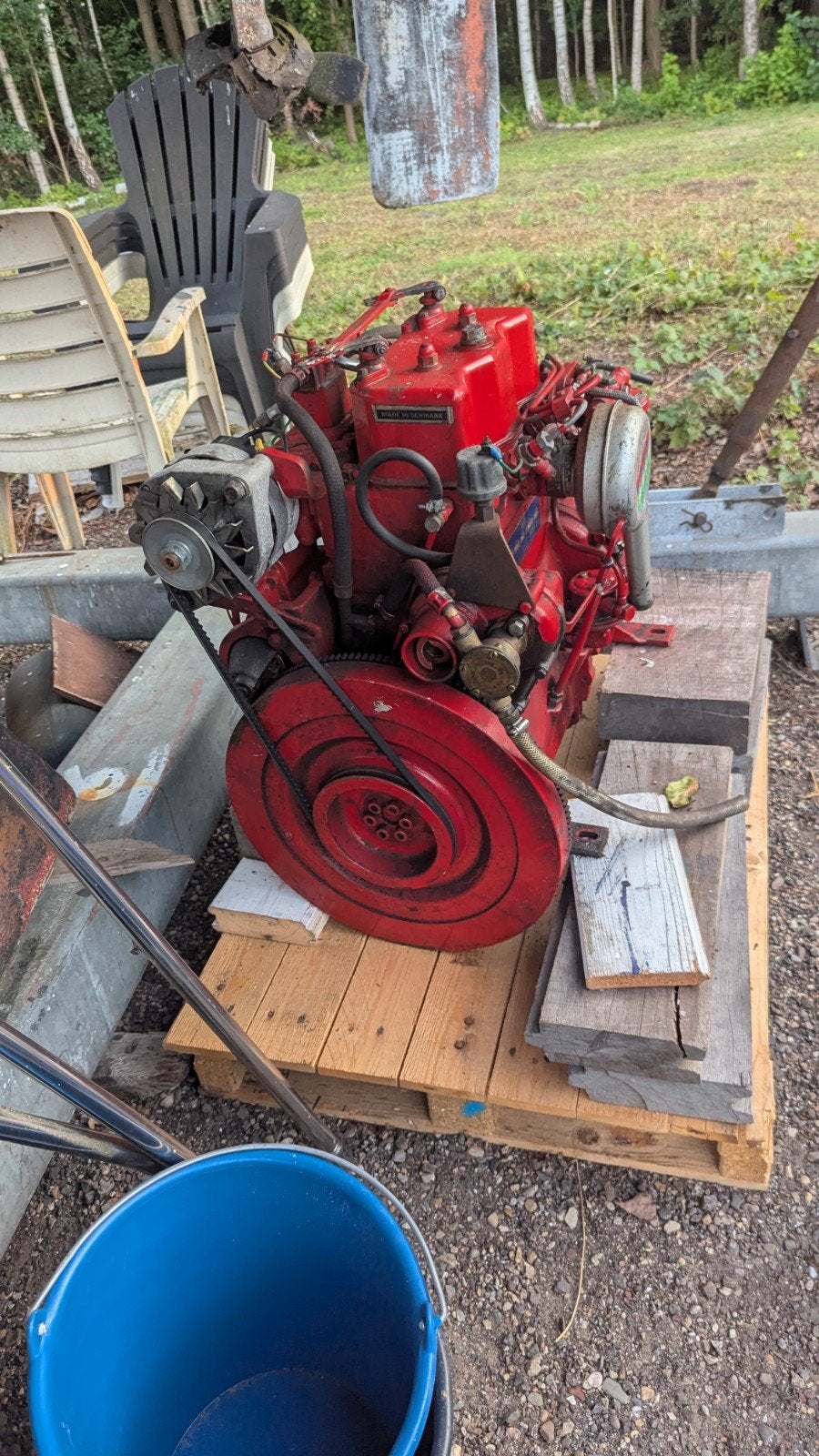bukh dv20 inboordmotor lopend gedemonteerd, 10 tot 30 pk, Gebruikt, Binnenboordmotor, Viertaktmotor