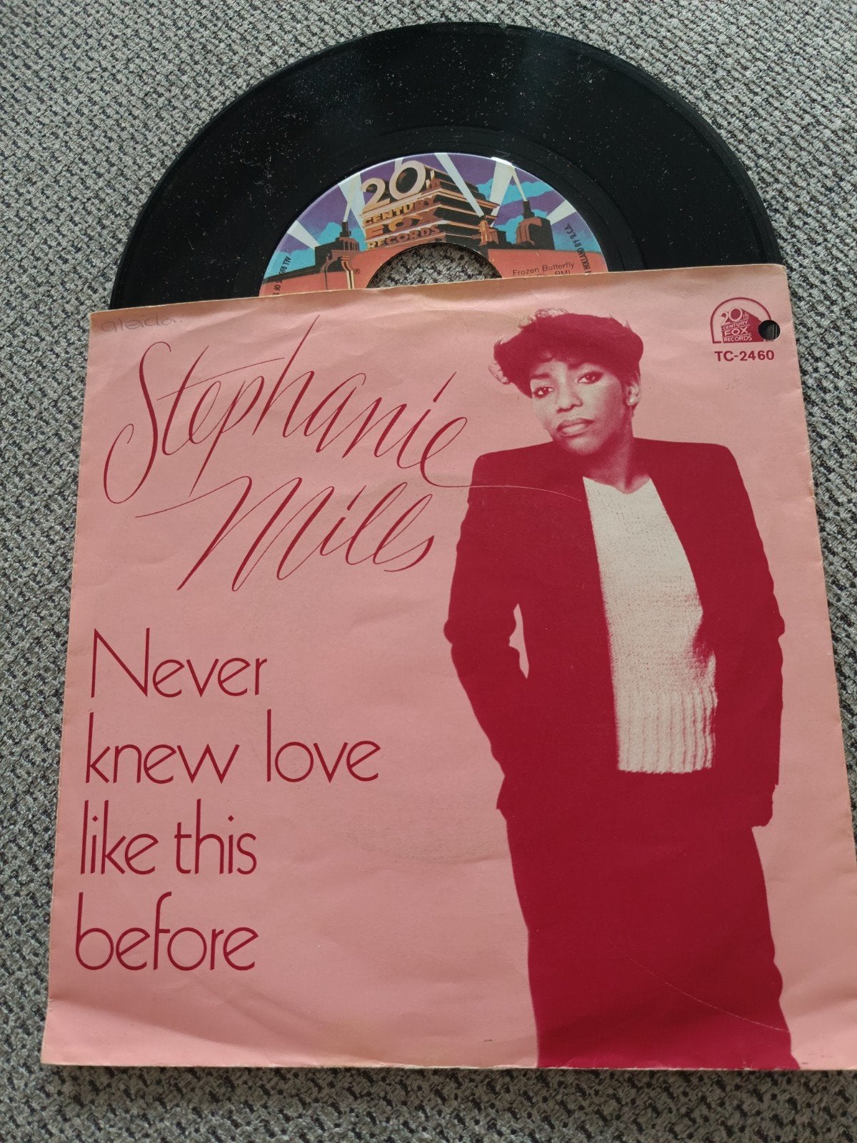 Stephanie Mills - Never Knew Love Like This Before (Vinyl), Cd's en Dvd's, Gebruikt, 7 inch, EP, R&B en Soul
