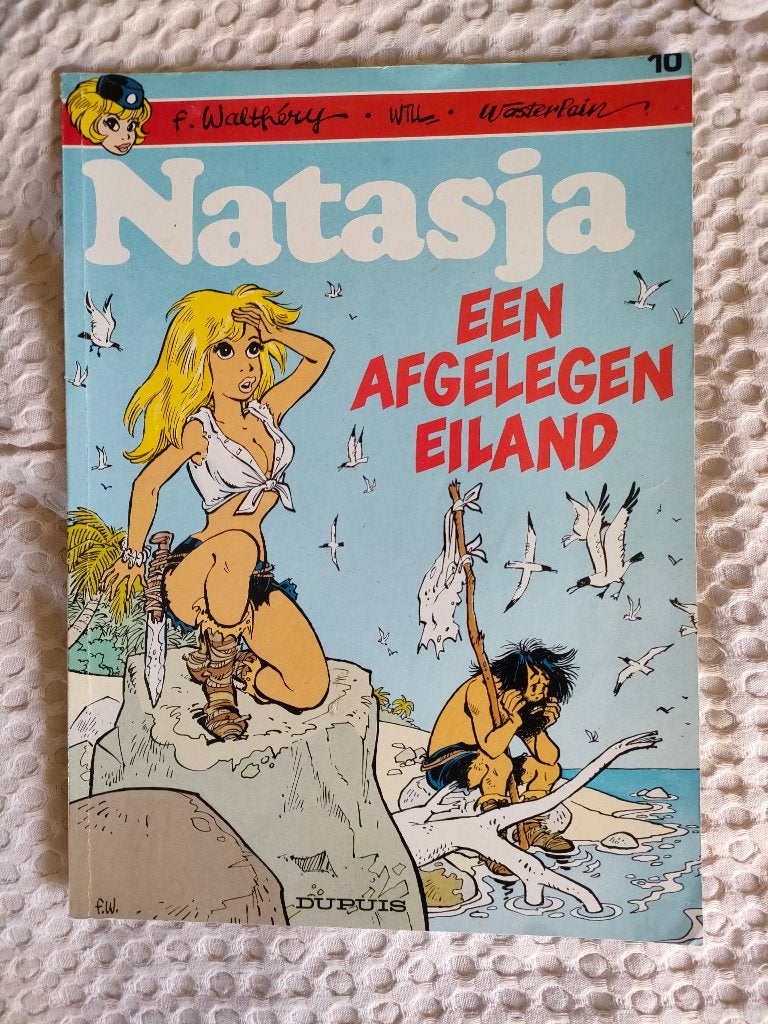 NATASJA nr. 10 Een afgelegen eiland, Eén stripboek, Ophalen of Verzenden, Gelezen