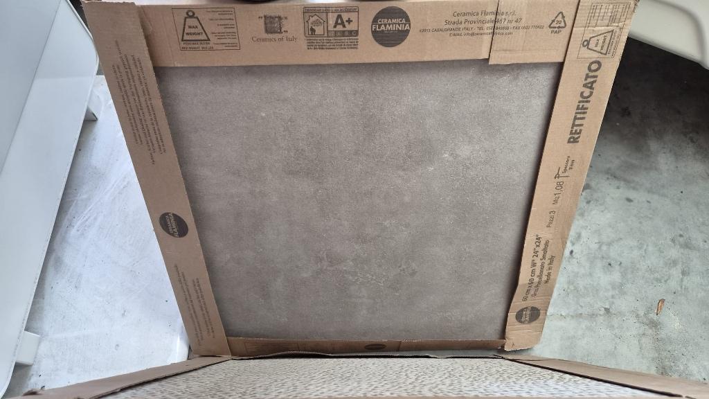 Tegels 5 m2 beton look, Ophalen, 60 cm of meer, Nieuw, 5 tot 10 m²