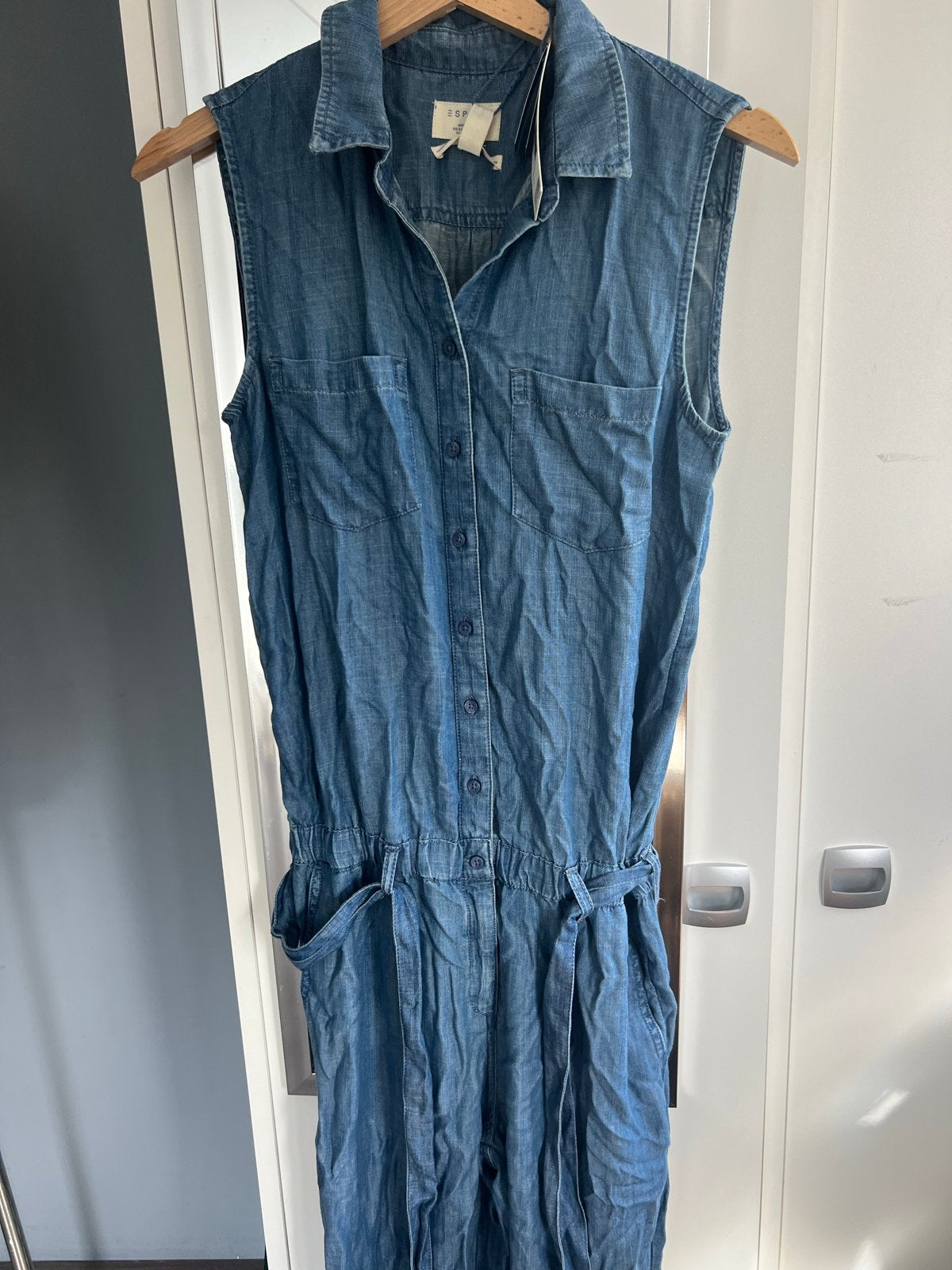 Nieuwe Esprit denim jumpsuit maat 34, Kleding | Dames, Ophalen of Verzenden, Nieuw, Maat 34 (XS) of kleiner, Blauw