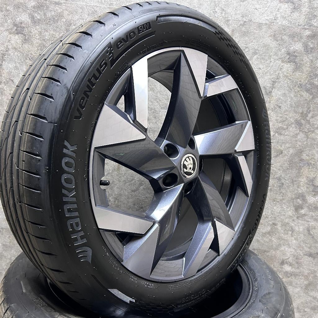 NIEUWE 19 inch originele velgen + zomerbanden Skoda Kodiaq, Auto-onderdelen, Banden en Velgen, 19 inch, Banden en Velgen, Nieuw