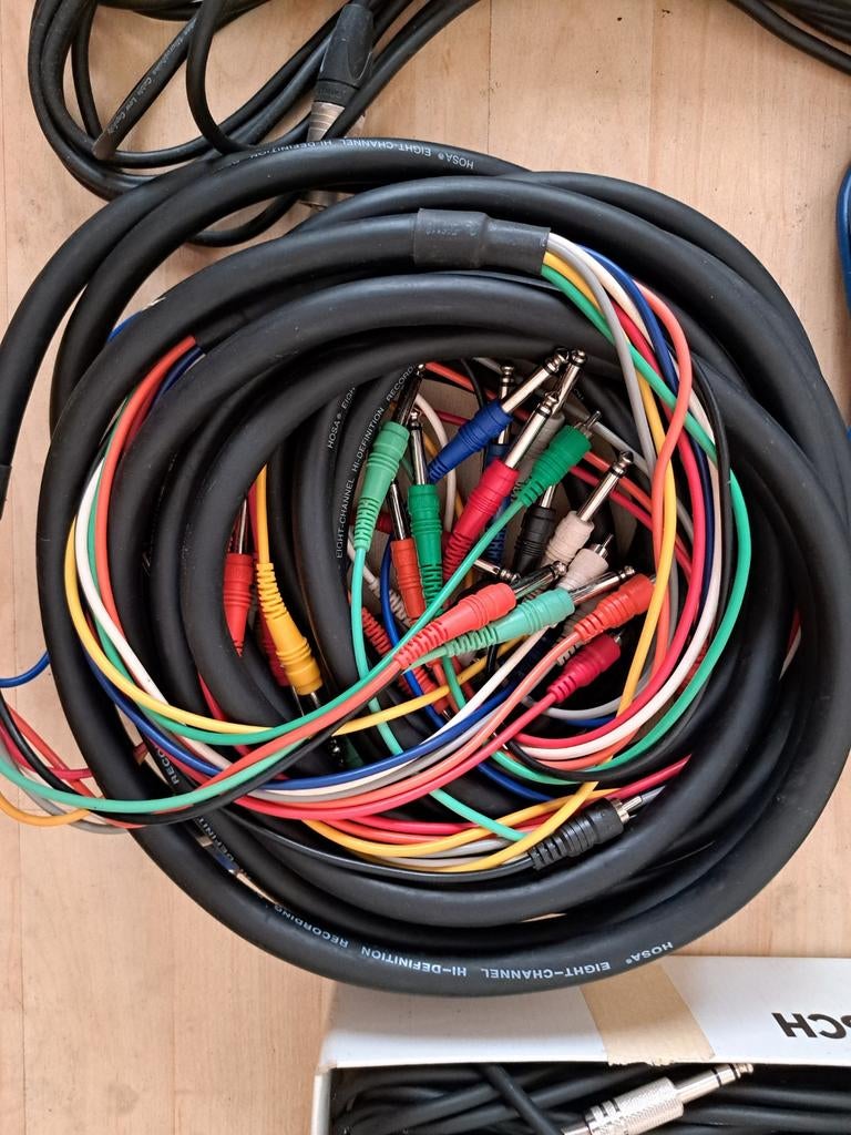 Professionele Audio-bekabeling voor GeluidsApparatuur..., Ophalen of Verzenden, Zo goed als nieuw, Apparatuur