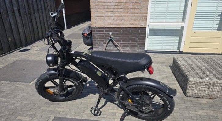 Stoere Fatbike E-bike - Perfect voor avontuurlijke ritten, Gebruikt, 51 tot 55 cm, 30 tot 50 km per accu, Ophalen