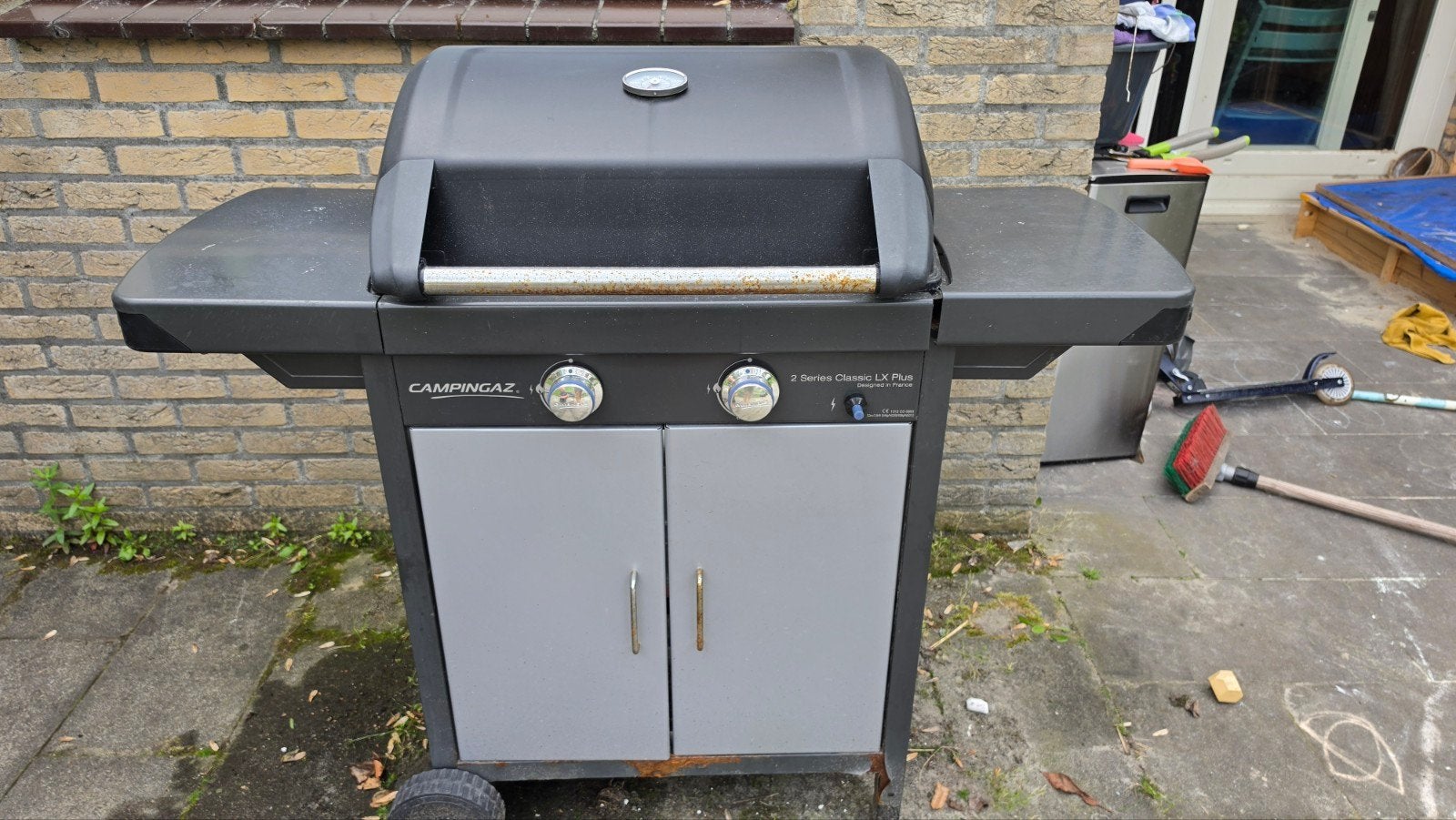 Gas bbq, Ophalen of Verzenden, Gebruikt