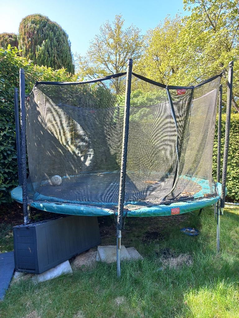 trampoline Berg Favorit 380, Ophalen, Gebruikt