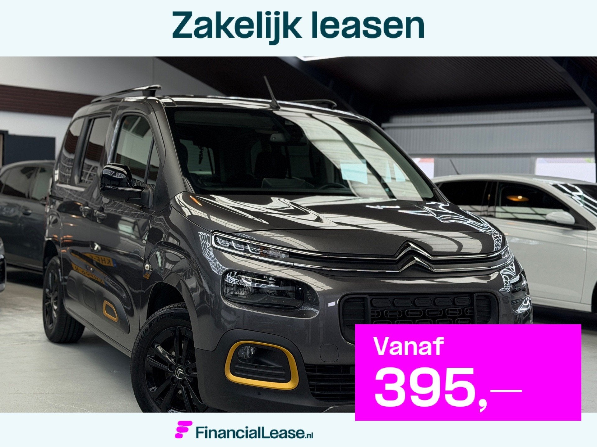 Citroen Berlingo 1.2 PureTech Rip Curl Edition CarPlay Camer, Gebruikt, Zwart, 1199 cc, Met garantie (alle)