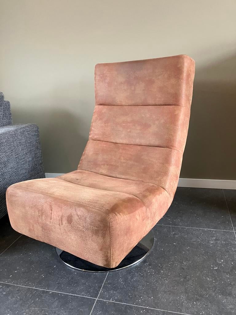 Leuke  draaistoel., Huis en Inrichting, Fauteuils, Ophalen, Gebruikt, Minder dan 75 cm, 50 tot 75 cm