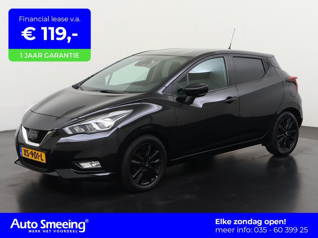 Nissan Micra 0.9 IG-T N-Connecta | Camera | Navigatie | Zond, Auto's, Nissan, Voorwielaandrijving, Stof, Euro 6, 525 kg