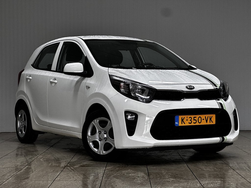 Kia Picanto 1.0 DPi ComfortLine 5p/ Airco/ Cruise/ Elek. pak, Voorwielaandrijving, Stof, Gebruikt, Start-stop-systeem