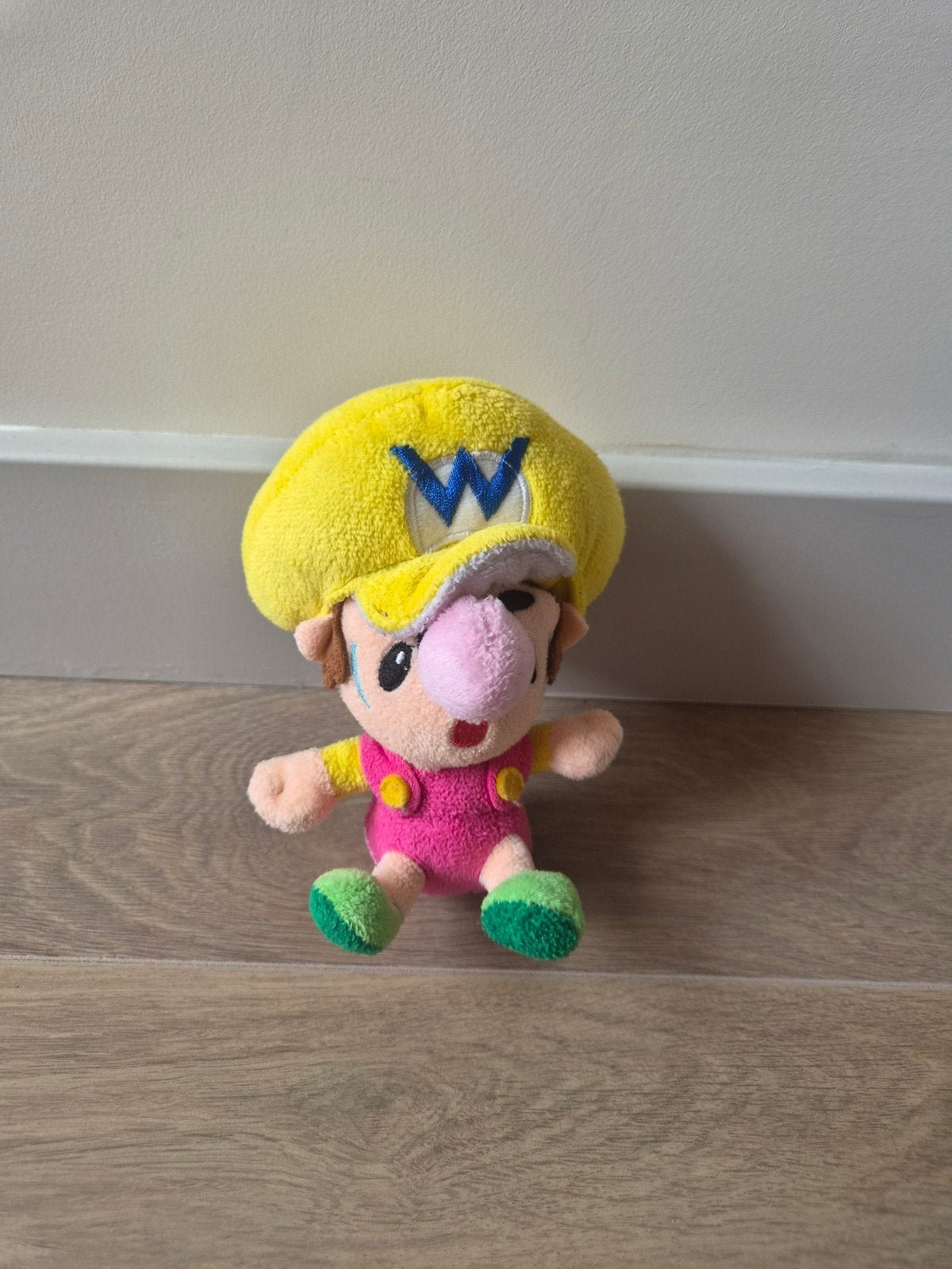 Super Mario Baby Wario Knuffel Nintendo, Overige typen, Ophalen of Verzenden, Zo goed als nieuw, Nintendo