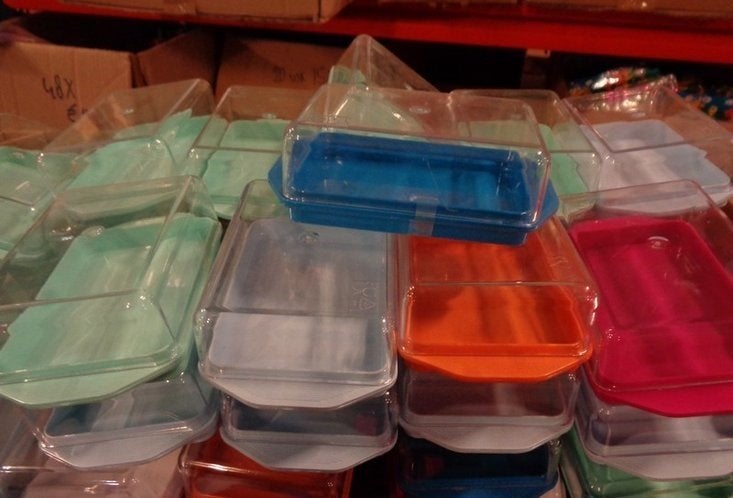 PARTIJ BOTERDOOS IN DIVERSE KLEUREN, ., Nieuw, Ophalen of Verzenden, .