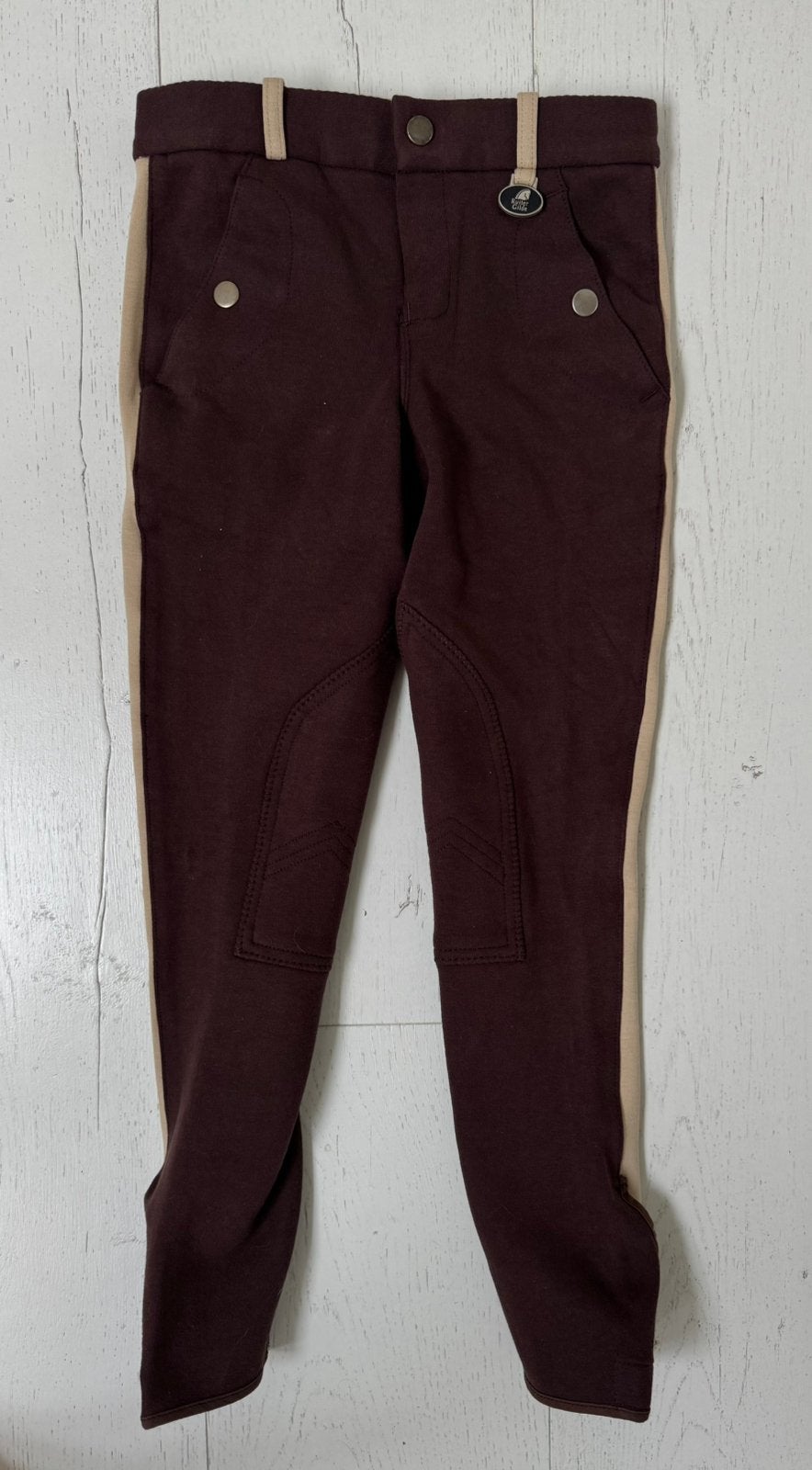 Ruitergilde two tone rijbroek maat 140, Dieren en Toebehoren, Kinderen, Nieuw, Bruin, Onderkleding