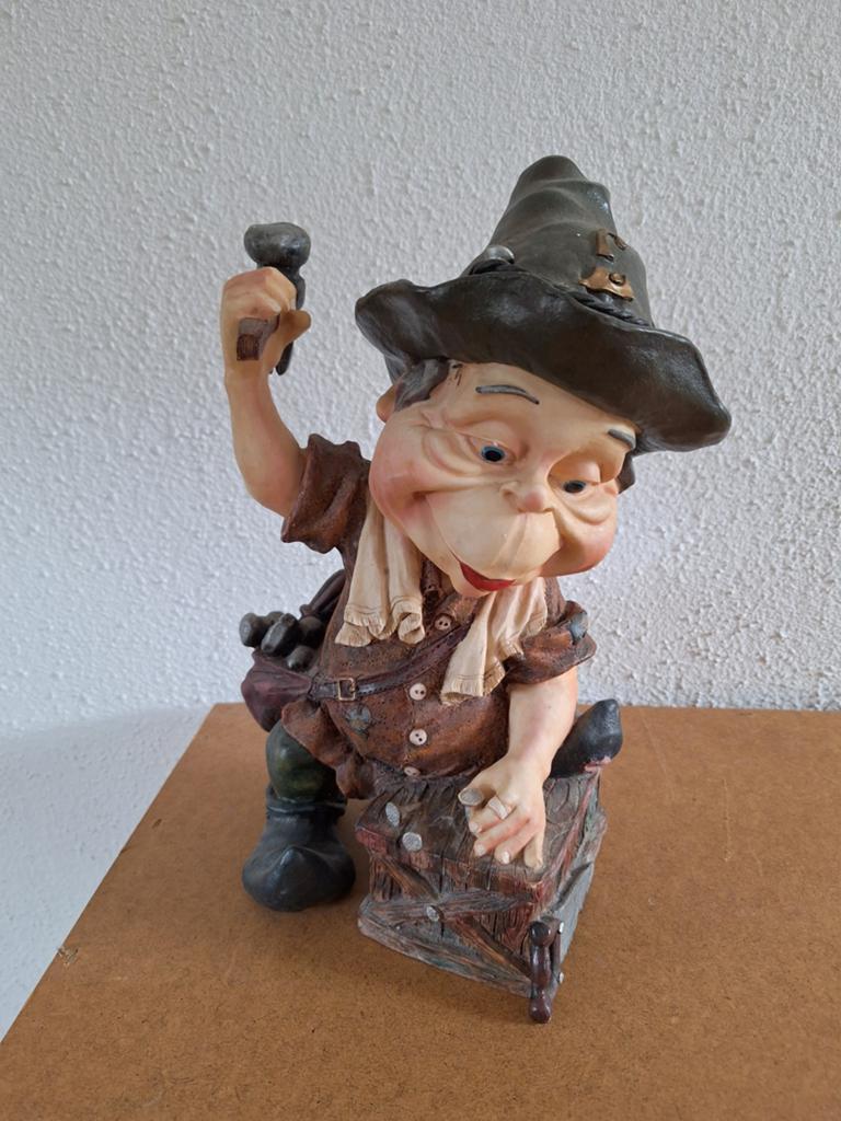 Laaf timmerman, Antiek en Kunst, Overige onderwerpen, Minder dan 20 cm, Kunststof, Ophalen of Verzenden