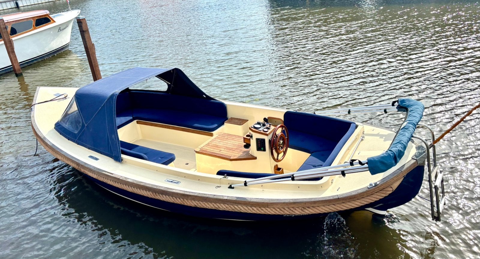 Langweerder sloep 650 Classic | Weekendkap & zonnedek | 2005, Watersport en Boten, Ophalen, Binnenboordmotor, Diesel, Polyester