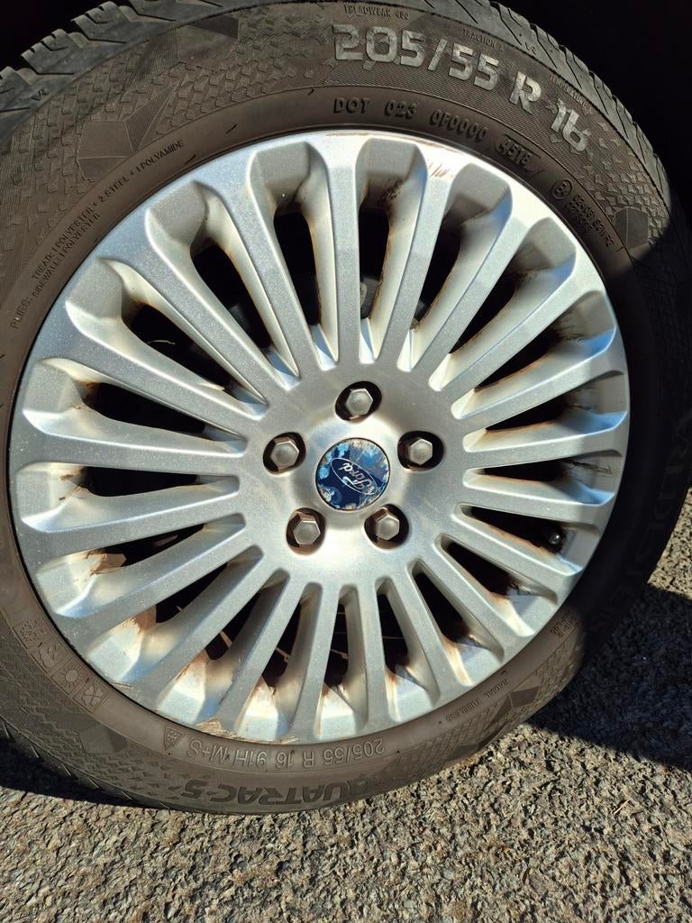 Ford Focus 1.6 74KW 5D 2009 Zwart, Auto's, Ford, Particulier, Focus, Benzine, B, Hatchback, Handgeschakeld, Origineel Nederlands