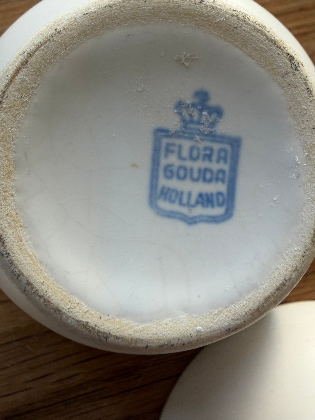 Set van 3 vintage Flora Gouda pindaschaaltjes/kommetjes, Antiek en Kunst, Ophalen of Verzenden