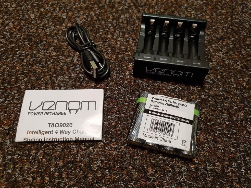 Venom power recharge TA09628 oplaadstation batterijlader, Ophalen of Verzenden, Nieuw